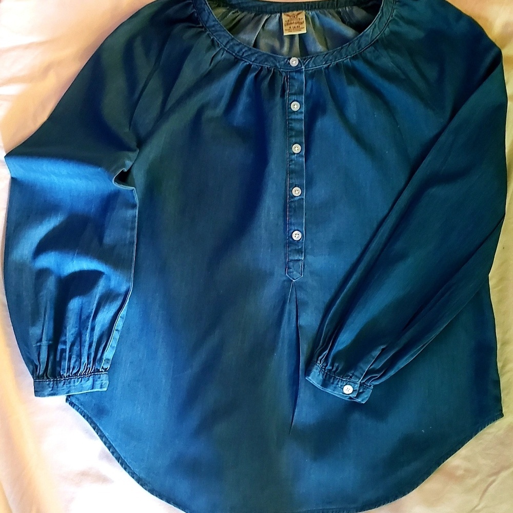 ❗❌ Faded Glory Denim Blouse ❌❗